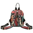 thumbnail image 4 of MesaSe Tri-use Backpack Fashion Oxford Cloth Casual Backpack Female Bags (Leaves), 4 of 10