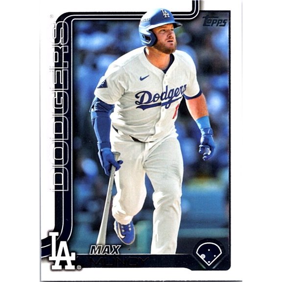 2025 Topps Series Two Max Muncy #378 Los Angeles Dodgers Baseball Card Los Angeles Dodgers MLB Baseball Trading Card