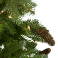 thumbnail image 3 of Northlight Real Touch™️ Pre-Lit Medium Mixed Winter Berry Pine Artificial Christmas Tree - 7.5' -, 3 of 9