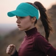 thumbnail image 6 of Helii Women Men Sports Sun Visor Lightweight Packable Stretchy Visor Hat for Running, Tennis, Golf Sun Hat Cowboy Hat Cute Hats, 6 of 6
