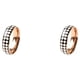 thumbnail image 3 of Anillo Minnieouse diseño tablero de ajedrez joyería femenina elegante Dorado plateado Oro rosa, 3 of 6