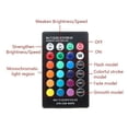 thumbnail image 3 of 2 bombillas LED de esquina para coche T10 W5W 5050 6SMD RGB, multicolor, con control remoto, 3 of 5