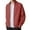 Red, variant on Fgnfyis Mens Winter Jacket Winter Solid Color Rib Knit Double Zipper Casual Jacket Without Hood Textured for Everyday Wear Coats for Men Beige L