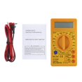 thumbnail image 1 of LCD Digital Multimeter AC DC 750V 1000V Digital Mini Multimeter Probe For Voltmeter Ammeter Ohm Tester Meter ,High Efficiency, 1 of 6