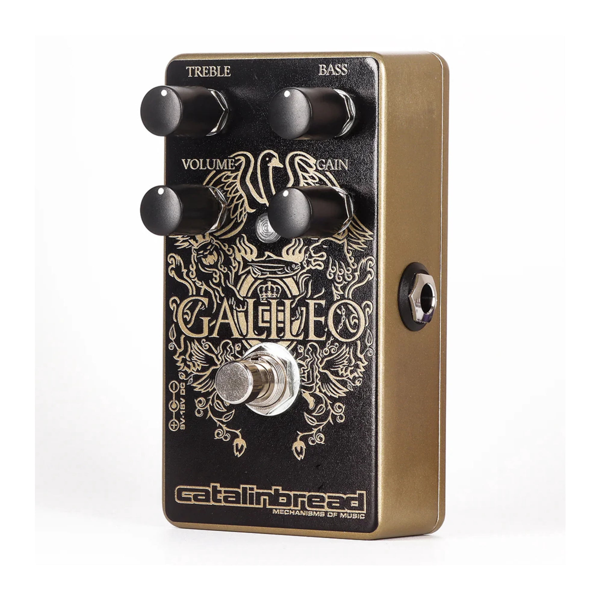 Catalinbread Galileo 4K Overdrive Pedal with Rangemaster Style Treble Booster Vox Inspired Circuit Two Band Baxandall and Classic Chime (Jan '26 Limited Edition)