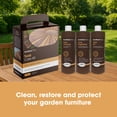 thumbnail image 4 of Kit de cuidado de teca Furniture Clinic para muebles de madera para exteriores, 4 of 7