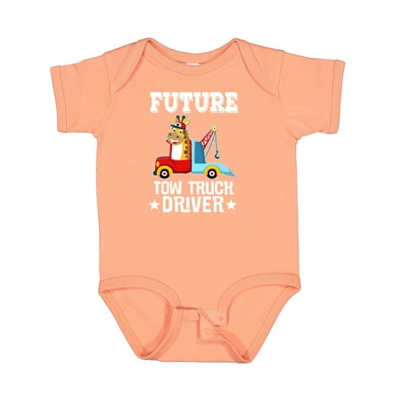 

Inktastic Tow Truck Driver Future Gift Baby Boy Bodysuit