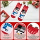 thumbnail image 4 of Par de Calcetines Navideños | Calcetines Navideños de Media Pantorrilla con Bonitos Dibujos Animados para Mujeres, Hombres y Niños | Nailon y Licra Cálidos y Transpirables | Colores Festivos: Rojo y, 4 of 6