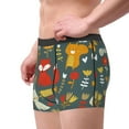 thumbnail image 4 of Bingfone Cute Animal Forest Men'S Underwear - Casual Stretch Boxer Briefs-Medium, 4 of 9