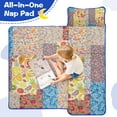 thumbnail image 4 of Pioneer Flower Floral Print Pattern Toddler Nap Mats for Kids Preschool,Sleeping Mat Bag or Kids,Toddler Sleeping Bag,Toddler Nap Mat or Daycare, 4 of 6
