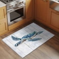 thumbnail image 2 of Rectangle Rug 2x3ft Area Rug,Vintage Watercolor Marine Turtle Area Rugs for Living Room Bedroom,Farmhouse Wooden Grain Floor Mat Non-Slip Non-Shedding Carpet Indoor Accent Rugs, 2 of 9