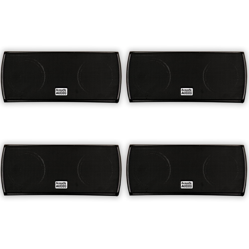 Acoustic Audio AA32CB Mountable Indoor Speakers 1200 Watts Black