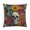 Pattern, variant on Pillow Cover Flower Skeleton Decorative Throw Pillow Covers Halloween Floral Skull Cooling Pillow Case Modern Decorative Pillow Covers for Couch Sofa Bedroom Car 16"x16"