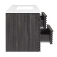 thumbnail image 4 of Modway Render 48" Wood Wall-Mount Bathroom Vanity - Charcoal/White, 4 of 4