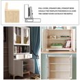 thumbnail image 5 of Soft Close Cabinet Hinges 35mm Cabinet Door Hinge 110 Degree Full Overlay Cabinet Hinge With Installation Screws, 1 Pair (2 Pieces), 5 of 5