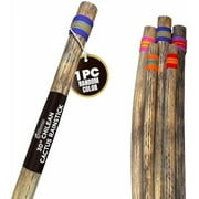 30" Cactus Rainstick from Chile - Authentic Handcrafted Rain Stick Musical Instrument with Colored Yarn Wrap and Durable Sealant (Random Color)