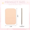 thumbnail image 2 of Uxcell Small Rectangle Pocket Mirror for Purse, 4.33 x 2.76 Inch Compact Makeup Mirror with Leather Case, Travel Mirror Handheld Mirror for Women, Girls, Purse, Gift(Pink), 2 of 7