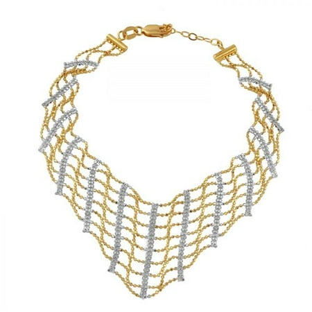 Foreli Ladies 14K Two tone Gold Bracelet