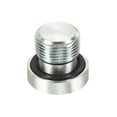 thumbnail image 5 of Uxcell M14*1 Internal Hex Head Pipe Fitting Plug, Male Thread 45# Steel Socket Plug with Sealing Ring, 5 of 5