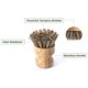 thumbnail image 3 of Cepillo de madera para fregar platos, sartenes planas, fregaderos de cocina, cerdas de sisal, 3 of 4
