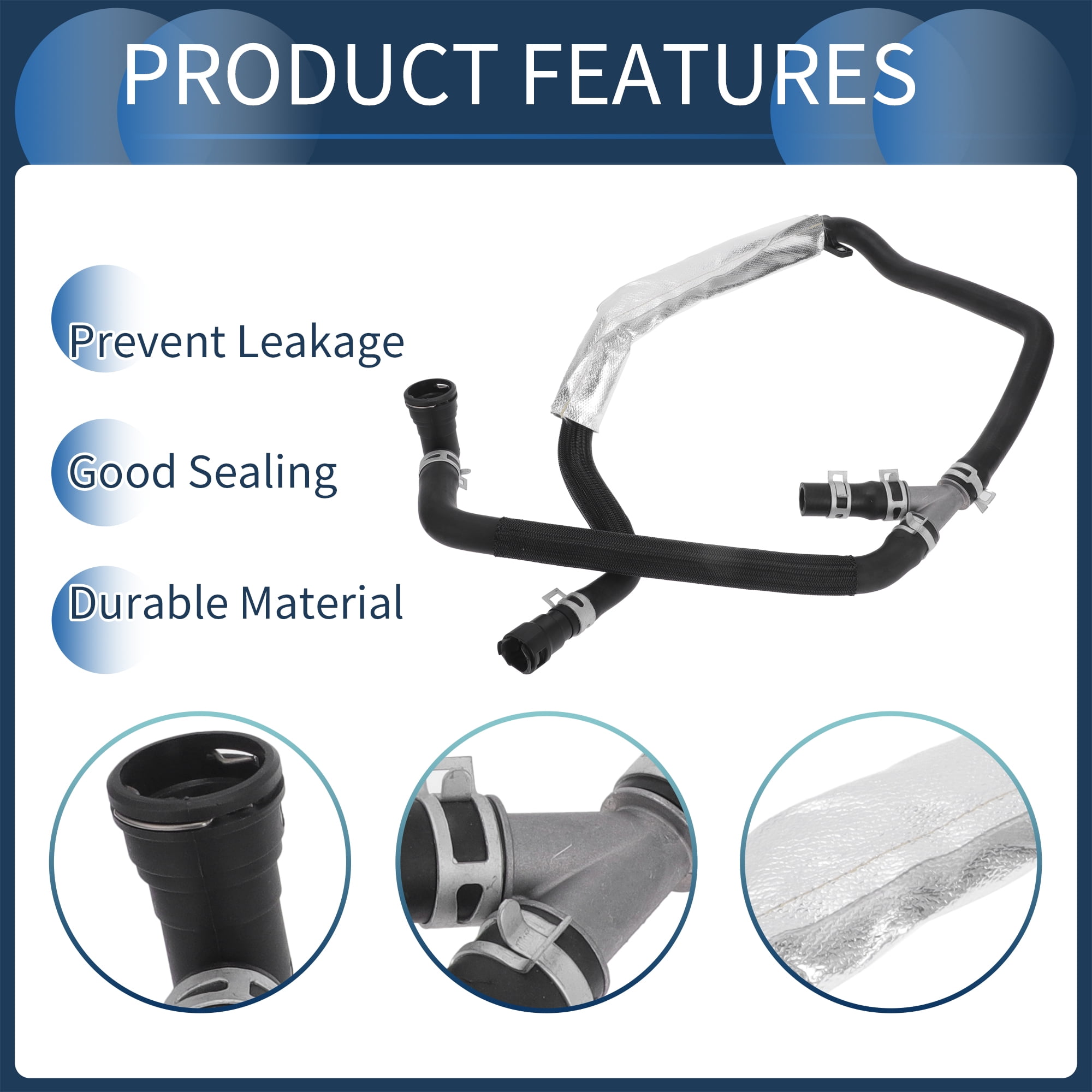 Unique Bargains Engine Heater Hose Assembly For Ford F-150 3.5L 2011 2012 2013 2014
