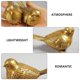 thumbnail image 3 of Houderco 1Ud Adorno De Gorrión De Cobre Dorado Escultura Decorativa Para Gabinete Y Hogar, 3 of 7