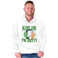 thumbnail image 4 of Betty Boop Saint Paddys Kiss Me Hoodie Sweatshirt Women Brisco Brands M, 4 of 5