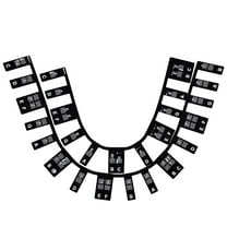 61 Key Electronic Piano Sticker, Qiopertar Under $5 Piano Sticker Piano Accessories 61 Key Electronic Piano Note Guide Keyboard Sticker