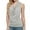 Silver, variant on Beach Vacation Clothes for Women Casual Summer Tops for Women Yoga Cropped Athletic Top Colorful Tops plus Size Cool Memory Foam Car Cropped Compression Shirts Light Blue M