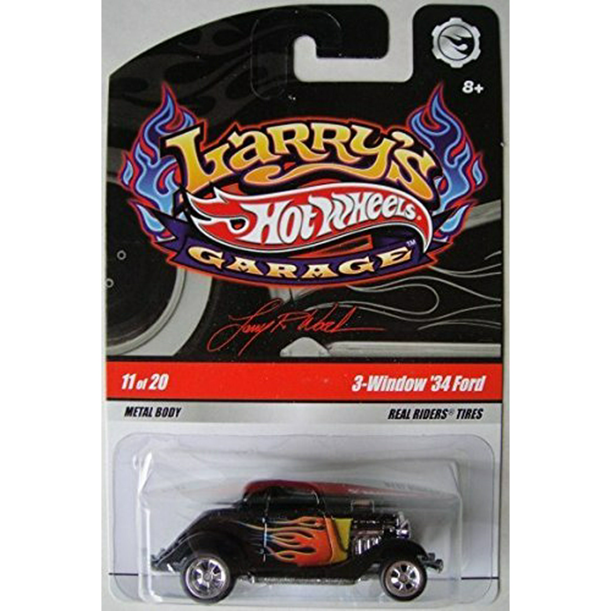 Hot Wheels Larry's Garage BLACK 3-Window '34 Ford 11/20 - Walmart.ca