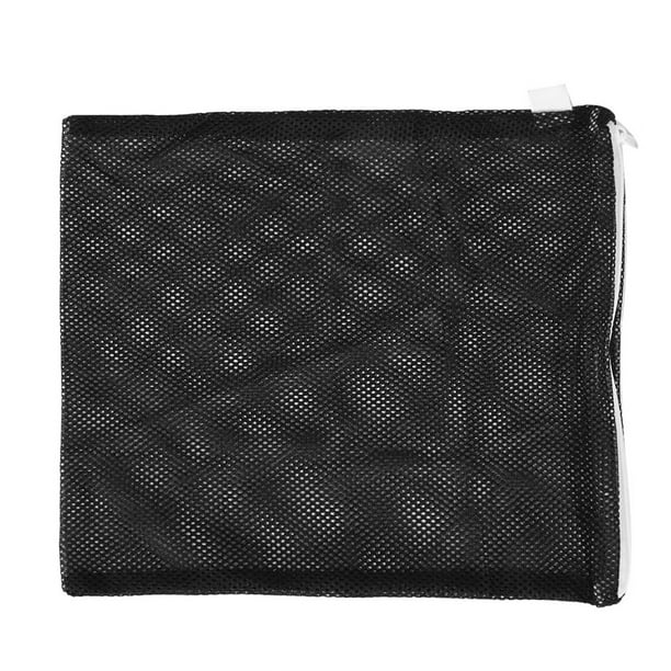 10 Bolsas De Medios De Filtro De Acuario, Bolsa De Malla De Acuario Para Pecera De Agua Dulce Con Cierre De Cremallera