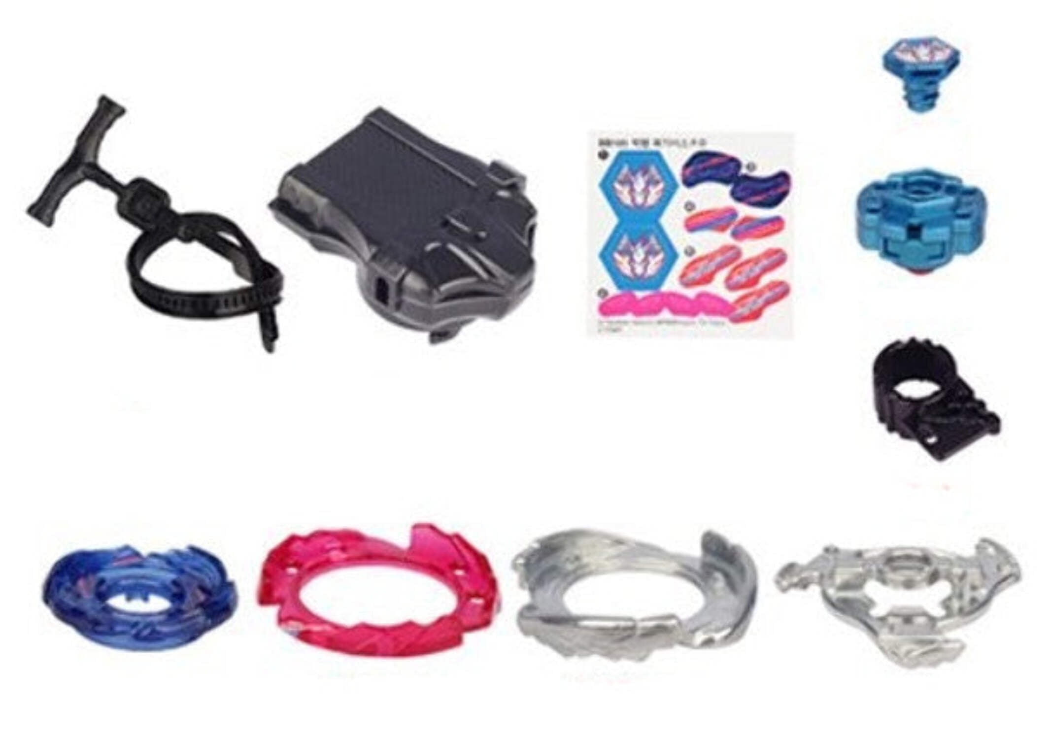 Takara Tomy Big Bang Pegasis Beyblade, Launcher, Ripcord, Energy Ring,  Metal Wheel - Walmart.com, image size:2131x1500