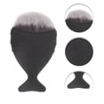 thumbnail image 3 of Unique Bargains 1 Pc Lightweight Makeup Brush for Business Travel Black Artificial Fiber Wool Plastic, 3 of 5