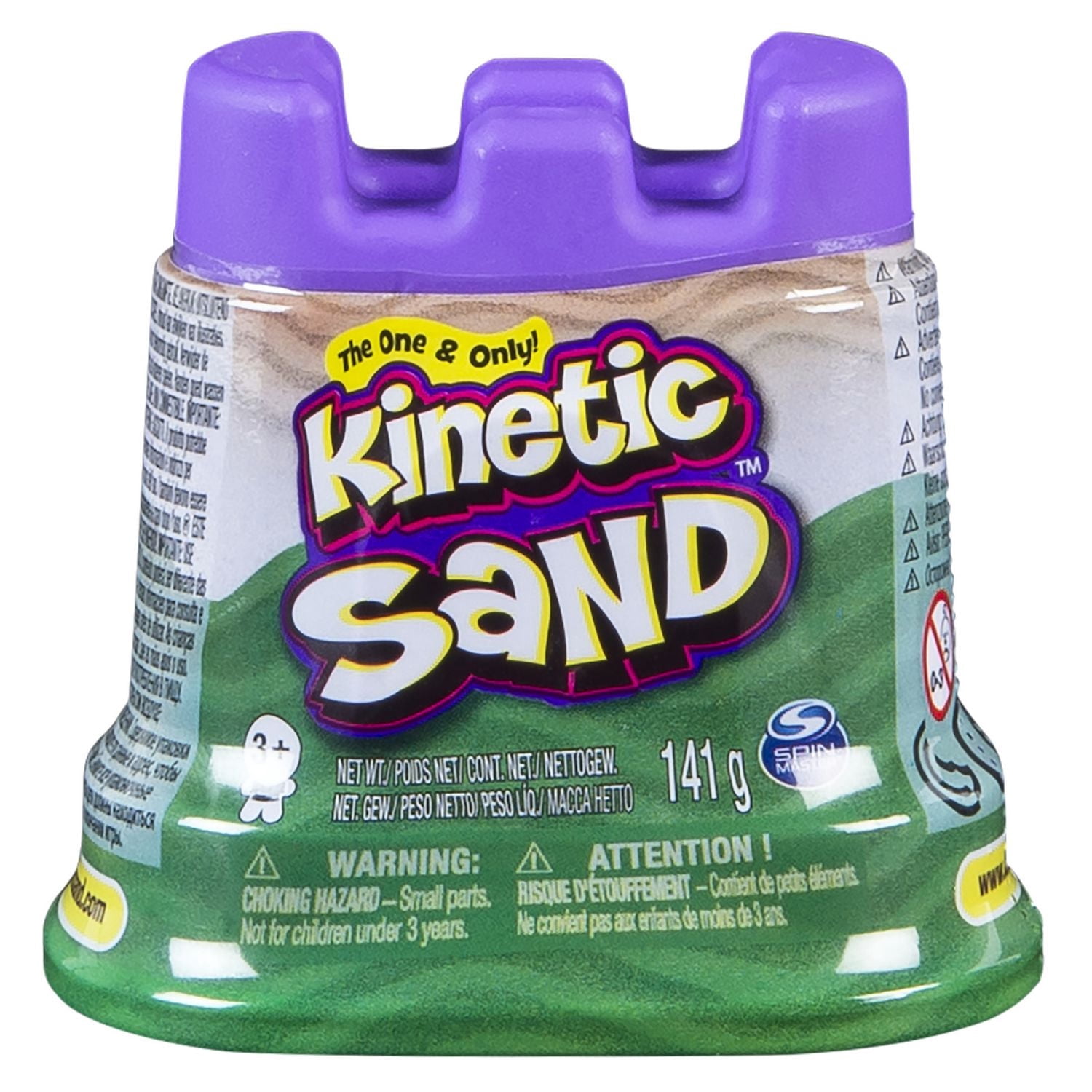 Kinetic Sand - Boîte 1 couleur - 5 oz (141 g) - Vert