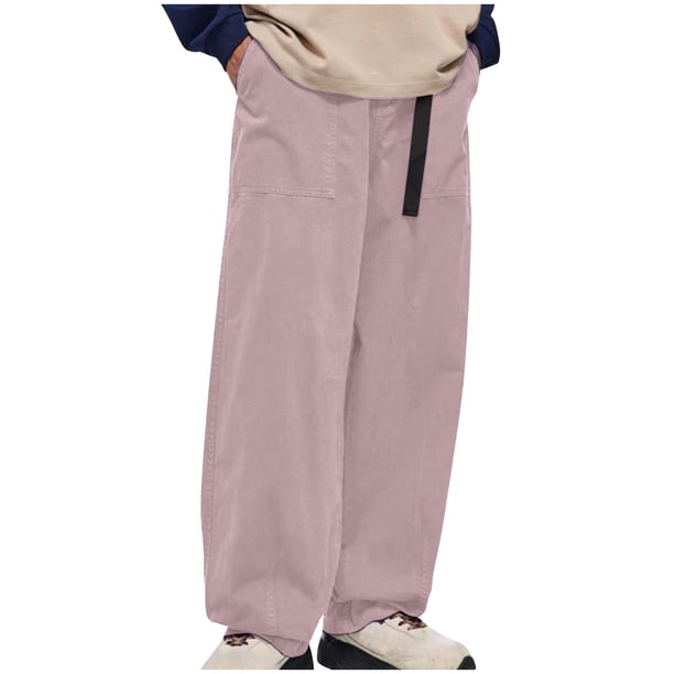Pantalones largos para hombre, pantalones cargo de invierno, pantalones con múltiples bolsillos, pantalones elásticos con botones y puños, pantalones para hombre.