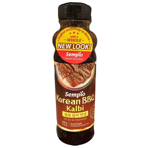 Sempio - Korean BBQ Kalbi, 1.1 Pounds, (1 Bottle)