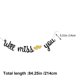 thumbnail image 4 of Glitter Banner Heart And Letter Printing Bunting Party Decoration For Bachelor Party And Perfect For Photo Accessory 1 Set, 4 of 4