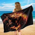 thumbnail image 5 of Bulopur Wolf Car Towel Seat Covers Cool Car Seat Towel Cover After Gym Waterproof Athletic Running Towel for Gym,Workout,Running,Swimming Car Accessories, 5 of 7