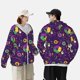 thumbnail image 4 of Fotbe Mardi Gras and Donuts Chaqueta con Protección Solar UPF 50+ para Hombre y Mujer, Camisa con Capucha y Bolsillos-X-Large, 4 of 7