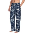 thumbnail image 6 of Naloa Sailing Cruises Nautical Pajama Pants Men, PJ Bottoms, Sleep & Lounge Pants-XX-Large, 6 of 6