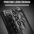 thumbnail image 4 of Compatible Samsung Galaxy Z Fold 4 Case with S Pen & 2 Hinge Protection,Luxury Aluminum Plating Protective Cover with Screen Protector Case for Samsung Z Fold 4 Phone Case with Pen Holder Black, 4 of 14