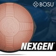 thumbnail image 3 of Bosu NEXGEN Balance Strength Trainer, Home Gym Workout Equipment, 26", Rose Gold/Gray, 3 of 9