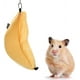 thumbnail image 3 of Cama para hámster con forma de plátano para colgar en la cama, cálida y cálida para el invierno, para jerbos, chinchillas, conejillos de indias y animales pequeños, 3 of 8