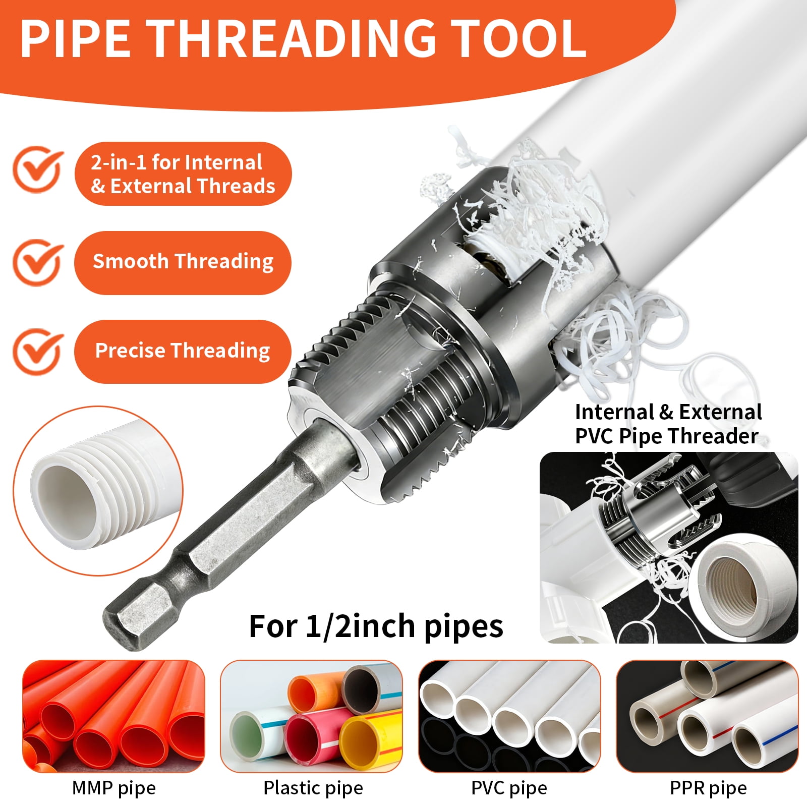 39PCS Sink Wrench Faucet Removal Tool for Tight Spaces,Adjustable Plumbing Repair Wrench Tool and Faucet Wrench Set for Sink, Bathroom and Kitchen