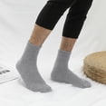 thumbnail image 5 of Thermal Socks For Men and Women Thick Heated Winter Boot Socks - Insulated for Extreme Cold Weathers - light gray, 5 of 5