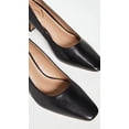 thumbnail image 4 of Sam Edelman Rika Black Slip On Pointed Toe Covered Kitten Mid Heel Dress Pumps (Black, 5.5), 4 of 4