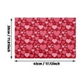 thumbnail image 2 of Valentine's Day Decorations Anniversary Placemats Elegant Table Settings for Romantic Date Nights and Kitchen Table Decorations at Home, 2 of 5