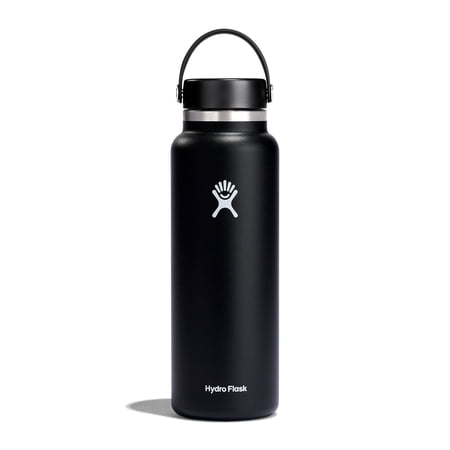 Hydro Flask Wide Mouth Water Bottle with Flex Cap 40oz/1.18 Liter