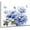 Blue, variant on Purple Floral Wall Art for Living Room,Lavender and Butterfly in Vase on Farmhouse Wood Canvas Wall Art Country Flower Plant Framed Wall Art for Bedroom Bathroom Home Wall Decor,12L X 16W inches