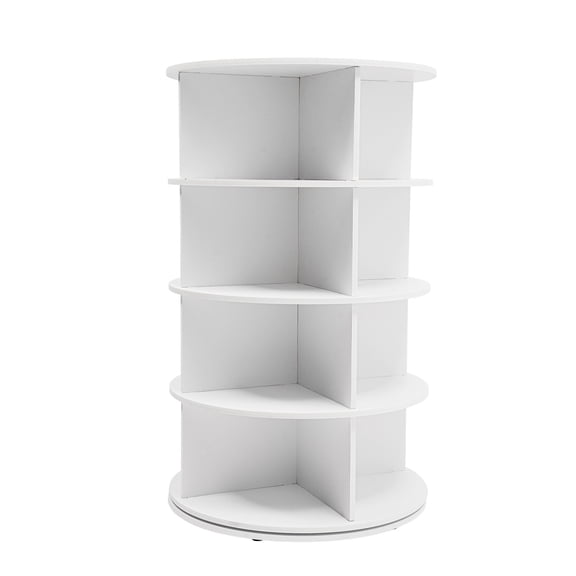 23.2*23.2*36.5in Rotating Shoe Rack, Free Standing Shoe Rack, Shoe Organizer for Shoes, Bags, Hats, Ornaments, Small Potted Plants (110.23lbs Load-capacity)
